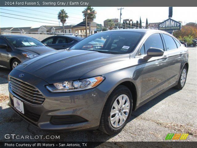 2014 Ford Fusion S in Sterling Gray