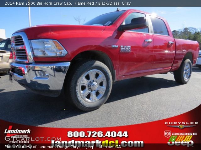 2014 Ram 2500 Big Horn Crew Cab in Flame Red