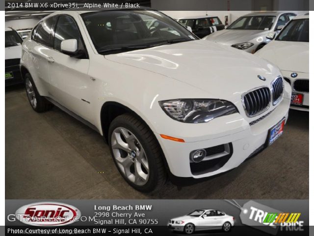 2014 BMW X6 xDrive35i in Alpine White