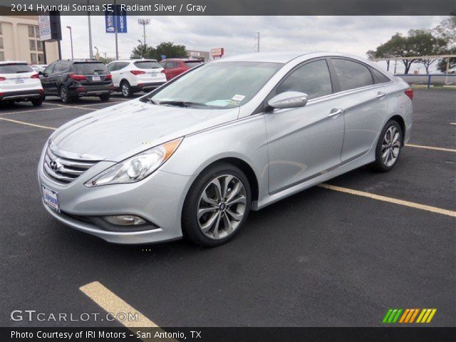 2014 Hyundai Sonata SE in Radiant Silver
