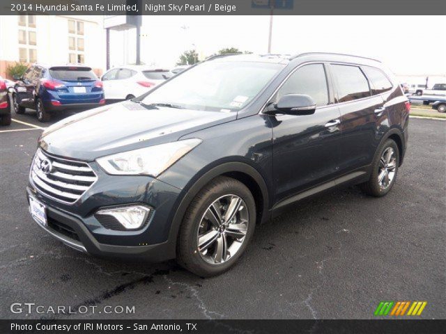 2014 Hyundai Santa Fe Limited in Night Sky Pearl