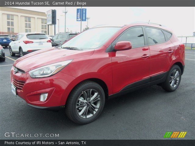 2014 Hyundai Tucson SE in Garnet Red