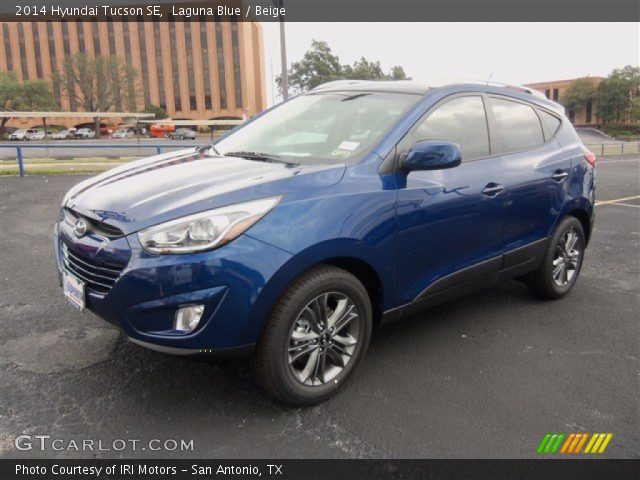 2014 Hyundai Tucson SE in Laguna Blue