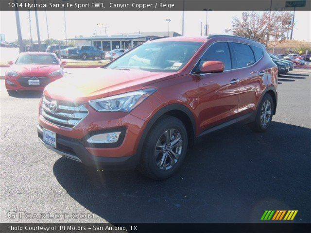 2014 Hyundai Santa Fe Sport FWD in Canyon Copper