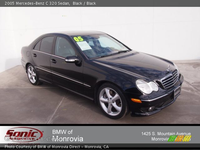 2005 Mercedes-Benz C 320 Sedan in Black