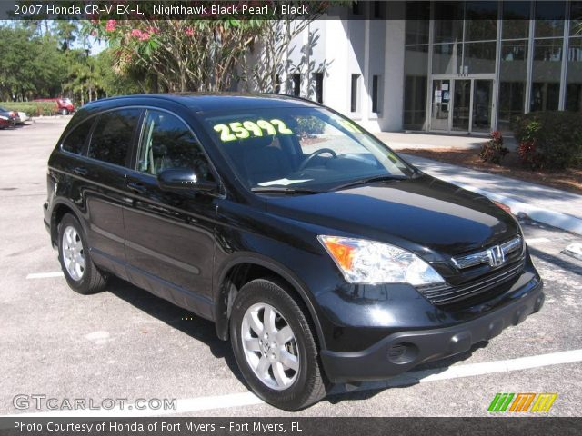 2007 Honda CR-V EX-L in Nighthawk Black Pearl