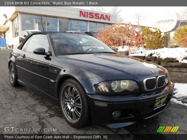 2004 BMW M3 Convertible in Mystic Blue Metallic