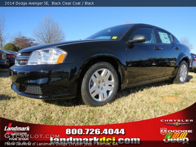 2014 Dodge Avenger SE in Black Clear Coat