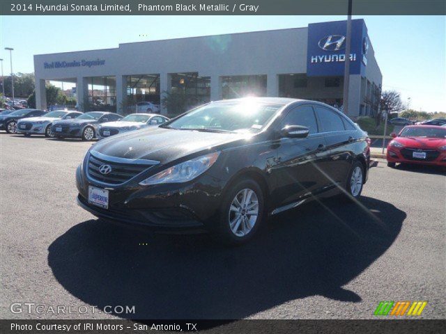 2014 Hyundai Sonata Limited in Phantom Black Metallic