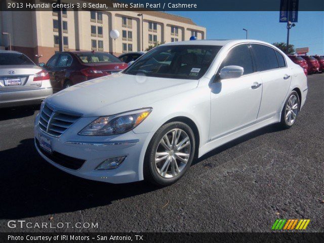 2013 Hyundai Genesis 3.8 Sedan in White Satin Pearl
