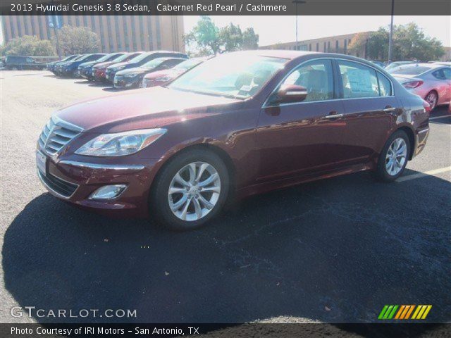 2013 Hyundai Genesis 3.8 Sedan in Cabernet Red Pearl