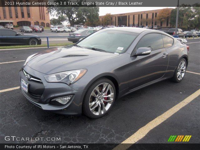 2013 Hyundai Genesis Coupe 3.8 Track in Empire State Gray