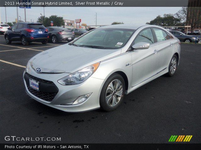 2013 Hyundai Sonata Hybrid Limited in Silver Frost Metallic