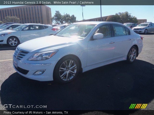 2013 Hyundai Genesis 3.8 Sedan in White Satin Pearl