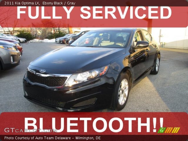 2011 Kia Optima LX in Ebony Black