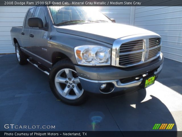 2008 Dodge Ram 1500 SLT Quad Cab in Mineral Gray Metallic