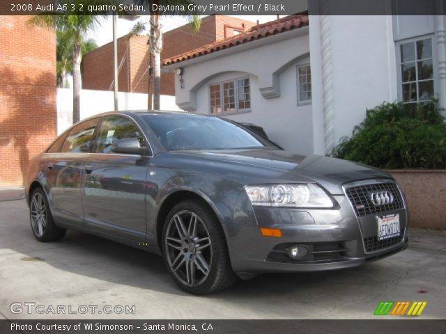2008 Audi A6 3.2 quattro Sedan in Daytona Grey Pearl Effect