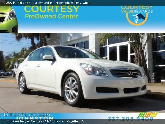 2009 Infiniti G 37 Journey Sedan in Moonlight White