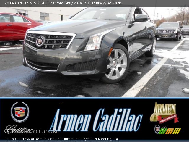 2014 Cadillac ATS 2.5L in Phantom Gray Metallic