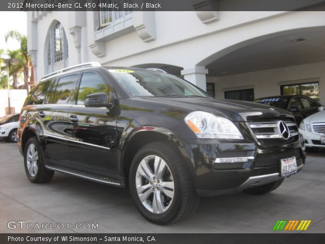 2012 Mercedes-Benz GL 450 4Matic in Black
