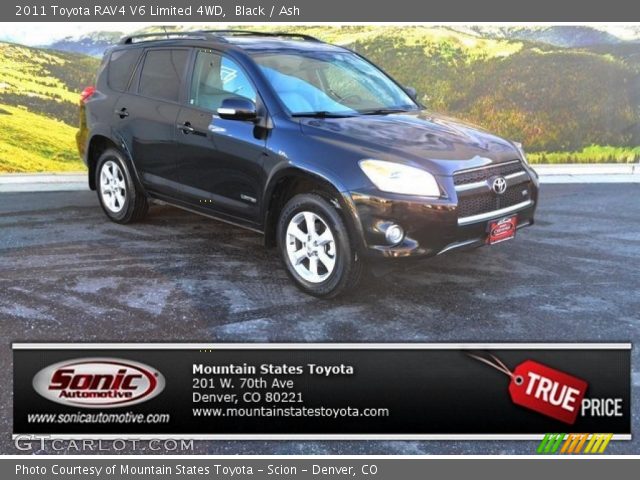 2011 Toyota RAV4 V6 Limited 4WD in Black