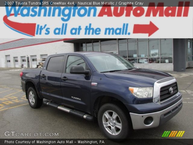 2007 Toyota Tundra SR5 CrewMax 4x4 in Nautical Blue Metallic
