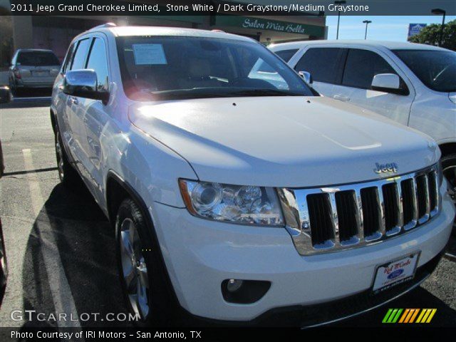 2011 Jeep Grand Cherokee Limited in Stone White