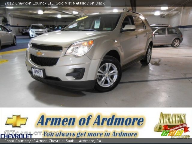 2012 Chevrolet Equinox LT in Gold Mist Metallic