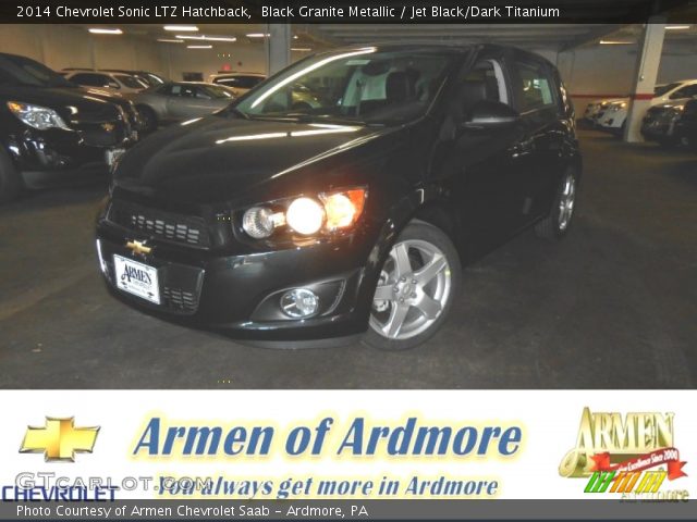 2014 Chevrolet Sonic LTZ Hatchback in Black Granite Metallic