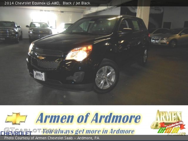 2014 Chevrolet Equinox LS AWD in Black