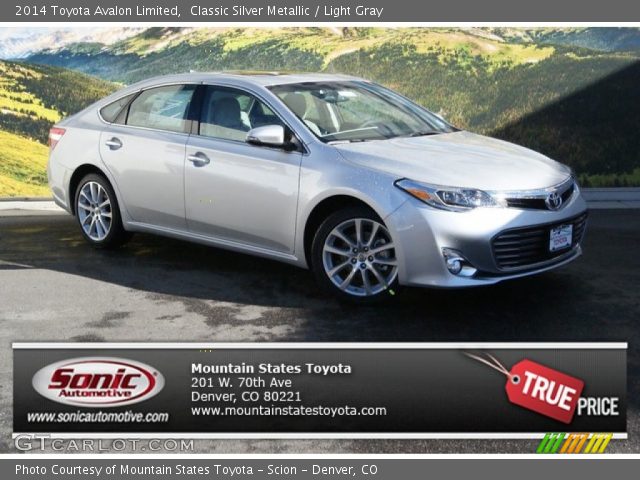 2014 Toyota Avalon Limited in Classic Silver Metallic