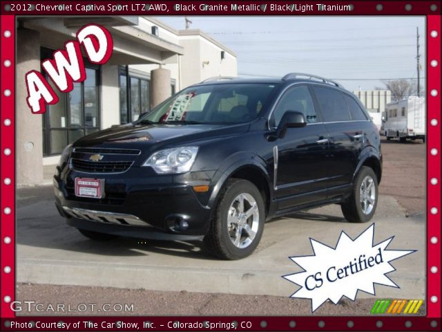 2012 Chevrolet Captiva Sport LTZ AWD in Black Granite Metallic