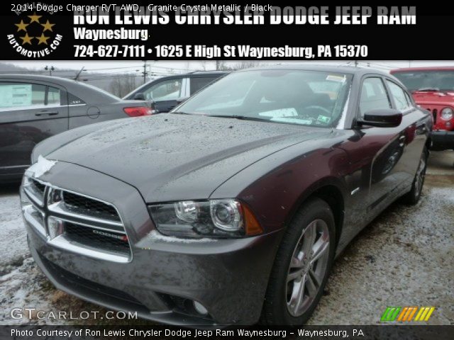 2014 Dodge Charger R/T AWD in Granite Crystal Metallic