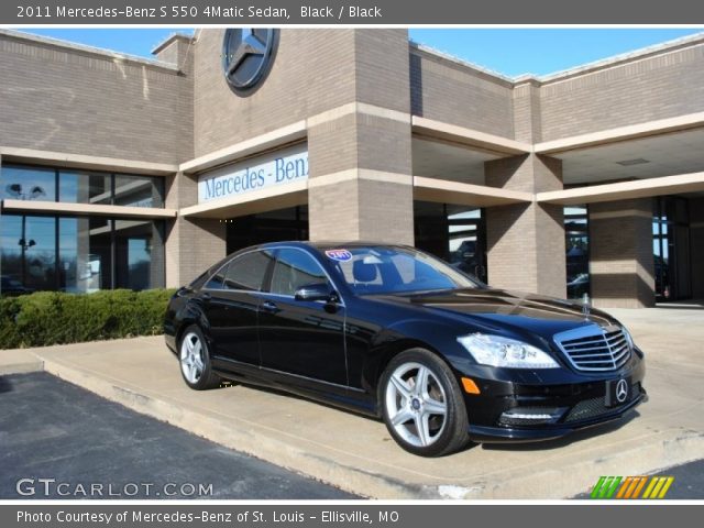 2011 Mercedes-Benz S 550 4Matic Sedan in Black