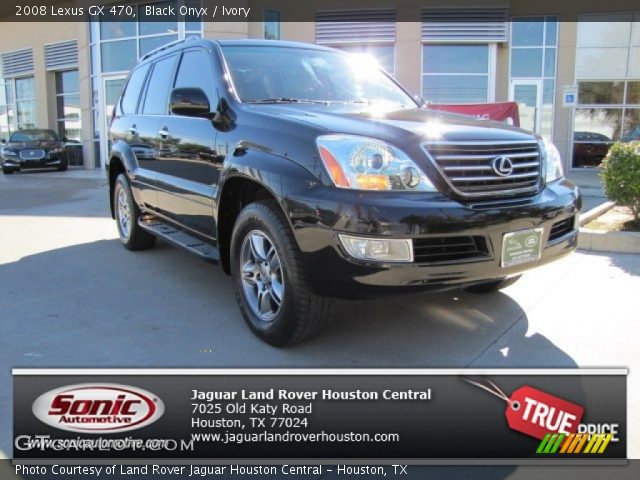 2008 Lexus GX 470 in Black Onyx