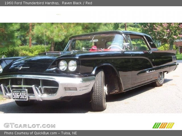 1960 Ford Thunderbird Hardtop in Raven Black