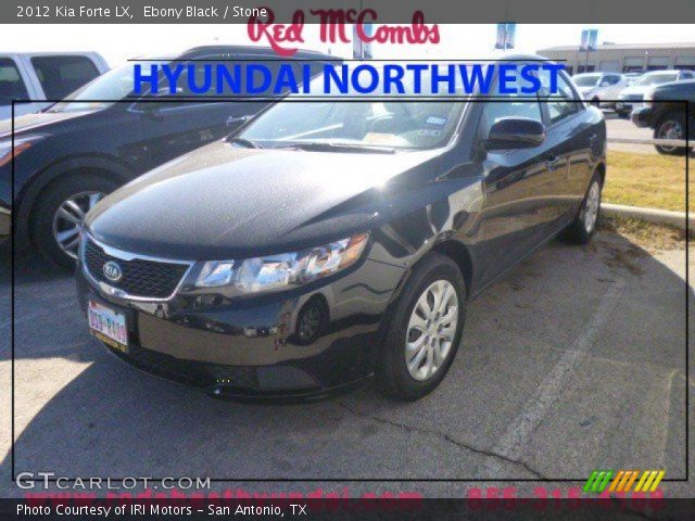 2012 Kia Forte LX in Ebony Black