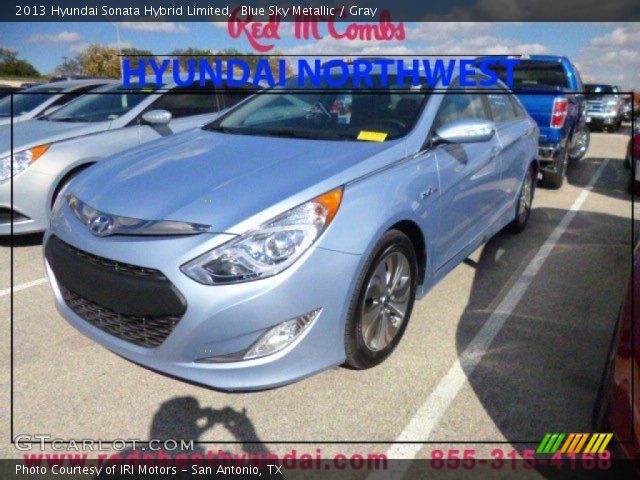2013 Hyundai Sonata Hybrid Limited in Blue Sky Metallic