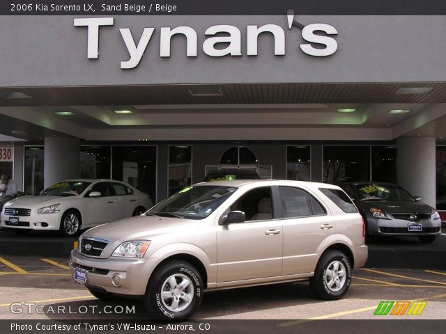 2006 Kia Sorento LX in Sand Beige