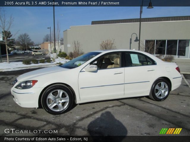 2005 Acura RL 3.5 AWD Sedan in Premium White Pearl