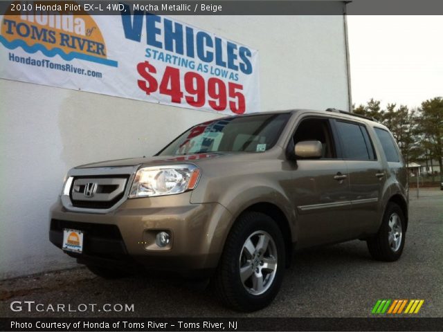 2010 Honda Pilot EX-L 4WD in Mocha Metallic