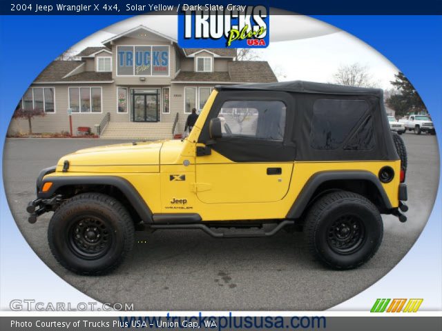 2004 Jeep Wrangler X 4x4 in Solar Yellow