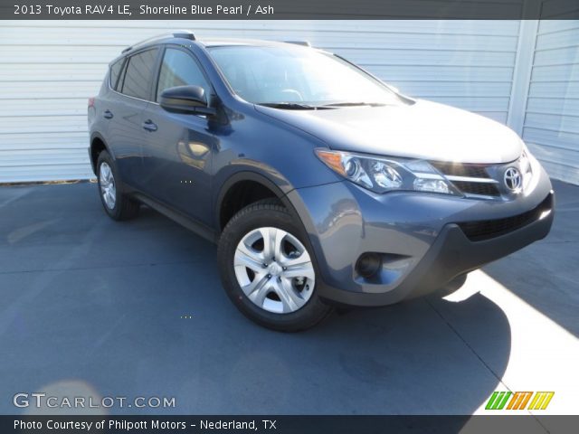 2013 Toyota RAV4 LE in Shoreline Blue Pearl