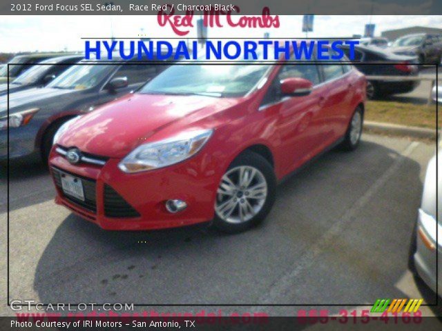 2012 Ford Focus SEL Sedan in Race Red