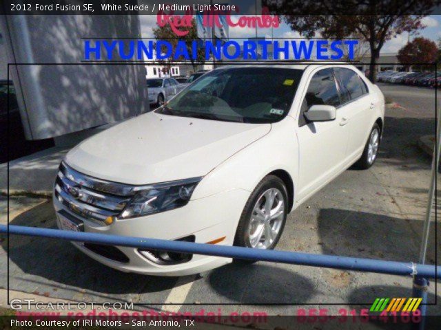 2012 Ford Fusion SE in White Suede