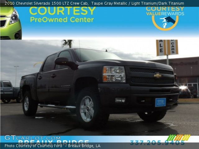 2010 Chevrolet Silverado 1500 LTZ Crew Cab in Taupe Gray Metallic