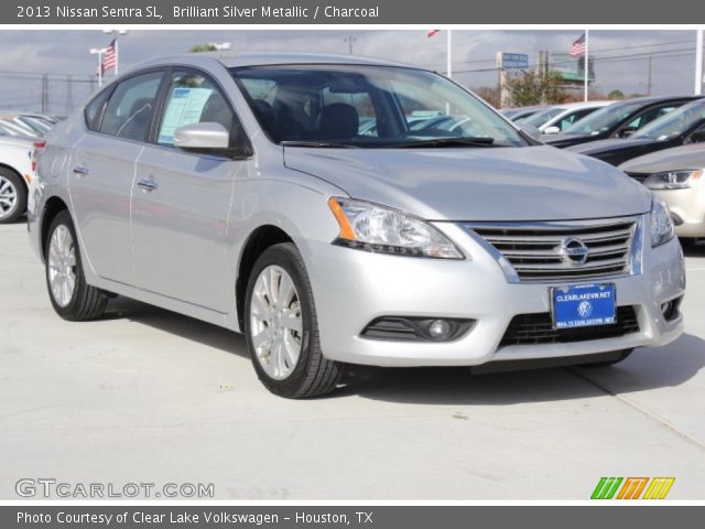 2013 Nissan Sentra SL in Brilliant Silver Metallic