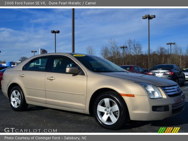 2006 Ford Fusion SE V6 in Dune Pearl Metallic