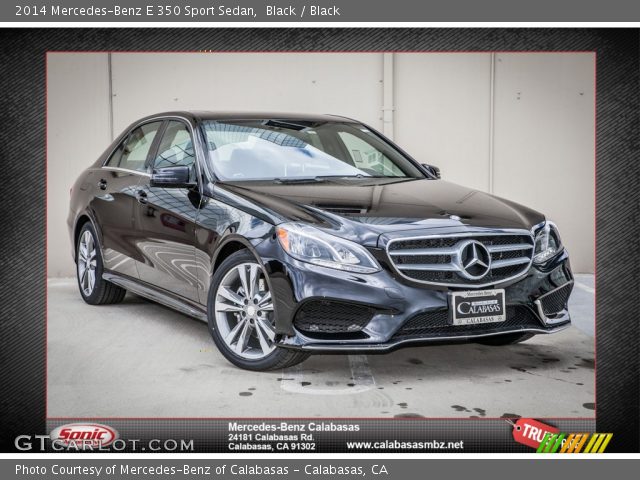 2014 Mercedes-Benz E 350 Sport Sedan in Black