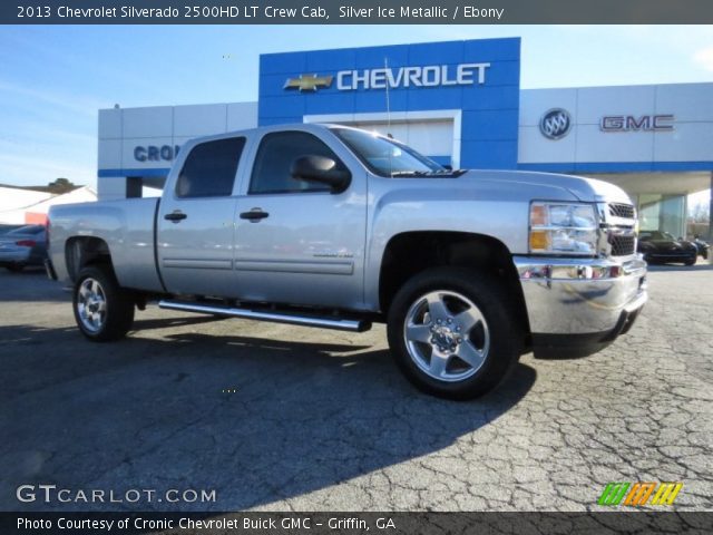 2013 Chevrolet Silverado 2500HD LT Crew Cab in Silver Ice Metallic